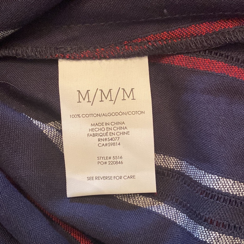 CABI Blouse Size Medium Puff Sleeves - Picture 7 of 8